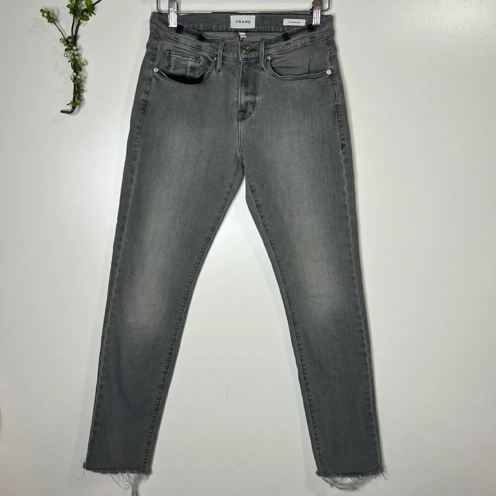 FRAME Denim L’Homme Slim Gray Jeans Men’s Sz 29